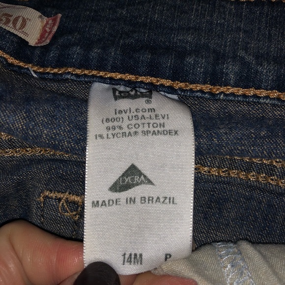 Levi’s 550 Relaxed Fit Bootcut 14M - Picture 3 of 6